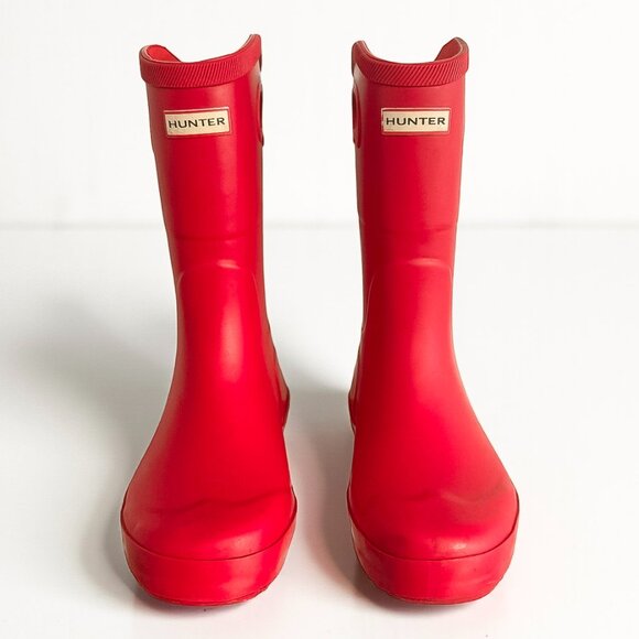 Kids Red Hunter Rain Boots Waterproof Rubber Boots Target Collab Size 2 - Picture 2 of 7